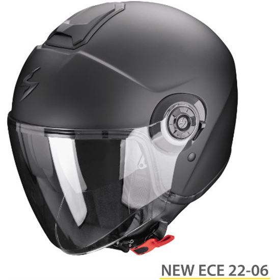 Casco De Moto Jet Level Ljc Vento Fluor Mate Con Gafas Interiores