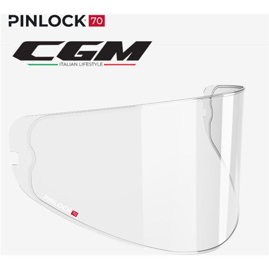 Pinlock Universal Para Casco Raleri Transparente Talla L