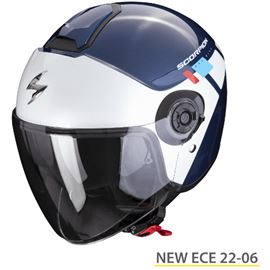 Casco Moto Jet Cafe Racer Homologado ECE 22-06 Parasol scooter Verde Mate