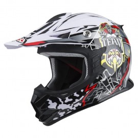 NZI KNOBBY TEAM WHITE CASCO...