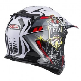 NZI KNOBBY TEAM WHITE CASCO...