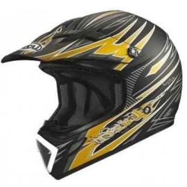 CASCO LAZER MX7 HOTROD ORO...
