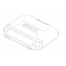 Black aluminium cover Shad...