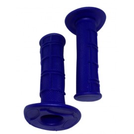 PUÑOS MOTO JUEGO AZUL GOMA