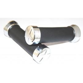 PUÑOS MOTO CUSTOM NEGRO RIDER