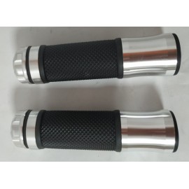 PUÑOS ALUMINIO PLATA CON...