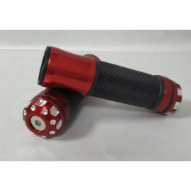 PUÑOS ALUMINIO ROJO CON...