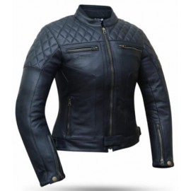 DEGEND Chaqueta piel MUJER...