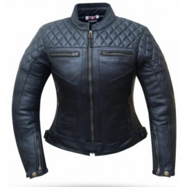 DEGEND Chaqueta piel MUJER...