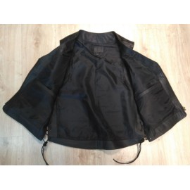 CHALECO MOTO PIEL AOKI...