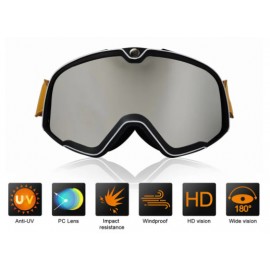 GAFAS RETRO MOTO MARRON...