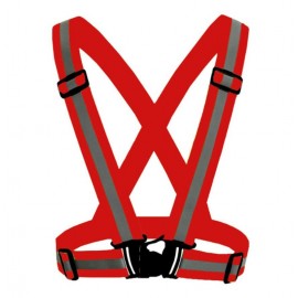 CHALECO REFLECTANTE ROJO...