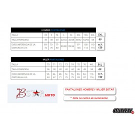 Pantalón verano moto unisex...