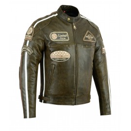 CHAQUETA PIEL BSTAR CLASSIC...