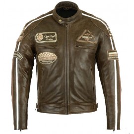 CHAQUETA PIEL BSTAR CLASSIC...