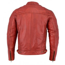 Chaqueta moto Hombre Piel...