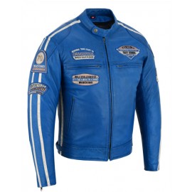 Chaqueta PIEL moto BSTAR...