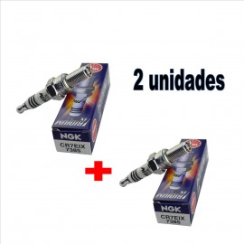 BUJIA NGK CR7EIX 2 UNIDADES...