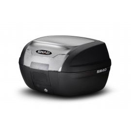 Tapa maleta SHAD SH40 plata...