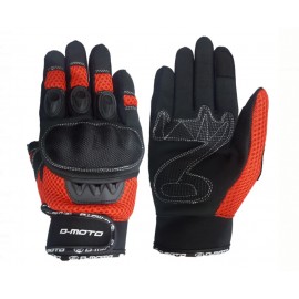 D-MOTO SPORT rojo guante...