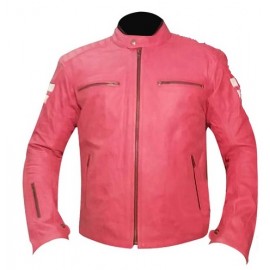 CHAQUETA PIEL HIGHLAND ROJA...