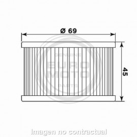 Filtro de Aceite MEIWA...
