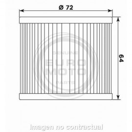 Filtro de Aceite MEIWA...