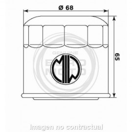 Filtro de Aceite MEIWA...