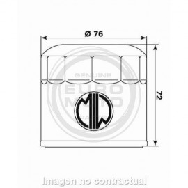 Filtro de Aceite MEIWA...