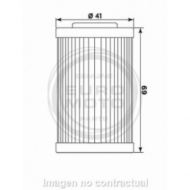 Filtro de Aceite MEIWA KTM...