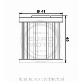 Filtro de Aceite MEIWA...