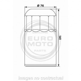 Filtro de Aceite MEIWA...