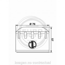 Filtro de Aceite MEIWA...