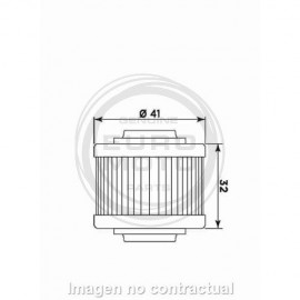 Filtro de Aceite MEIWA...