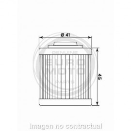 Filtro de Aceite MEIWA...