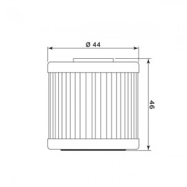 Filtro de Aceite MEIWA...