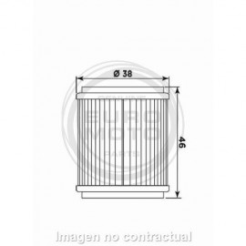 Filtro de Aceite MEIWA...