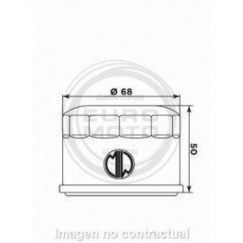 Filtro de Aceite MEIWA...