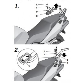 PORTAEQUIPAJES SHAD HONDA...