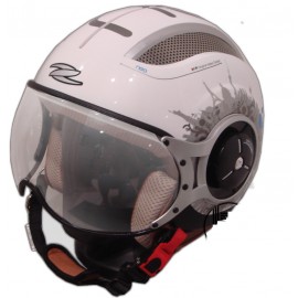 CASCO ZEUS HZ218 NEO BLANCO