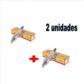 Bujia NGK LR8B 2 unidades moto