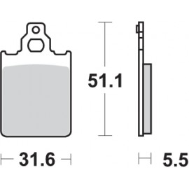 Pastillas de freno de moto...