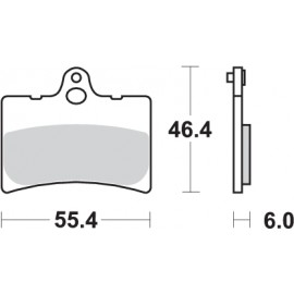 Pastillas de freno de moto...