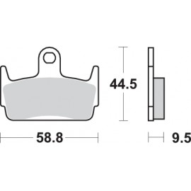 Pastillas de freno de moto...