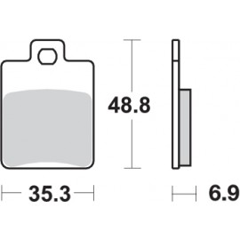 Pastillas de freno de moto...