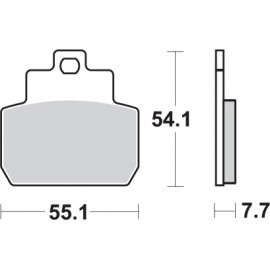 Pastillas de freno de moto...
