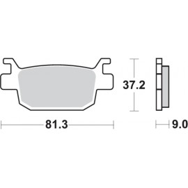Pastillas de freno de moto...