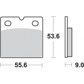 Pastillas de freno de moto...