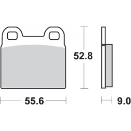 Pastillas de freno de moto...