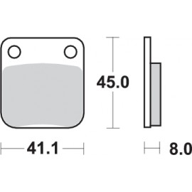 Pastillas de freno de moto...